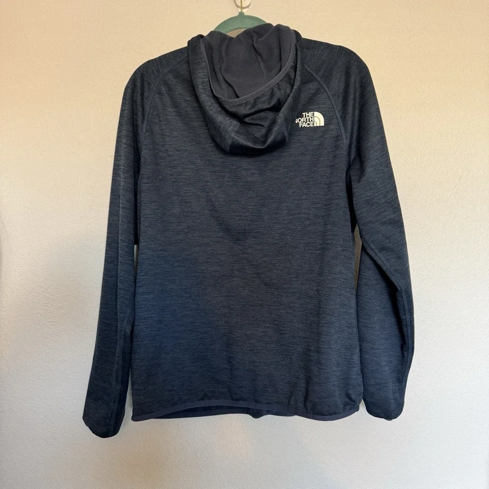 The North Face Men's Hoodie Jacket M Blue‎ Full Zip Activewear Outdoor Hiking